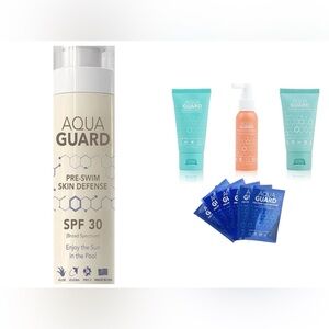 Aqua Guard Pre-Swim Defense Shampoo Conditioner Detangler Travel Pack